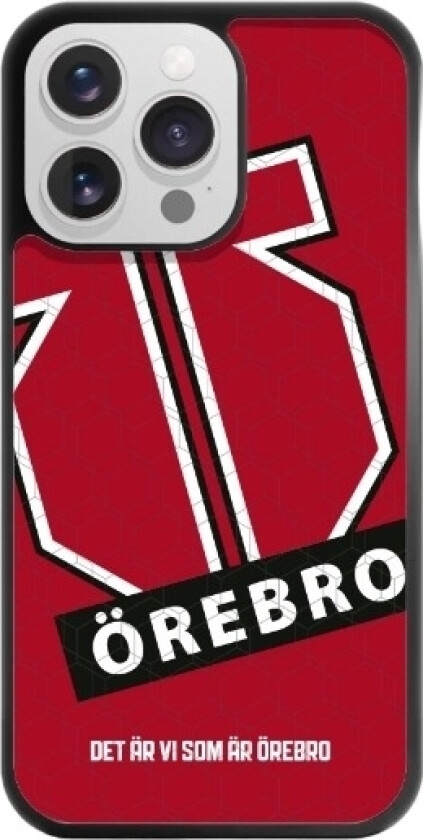 iPhone 13 Pro Örebro HK 3D mobildeksel, svart