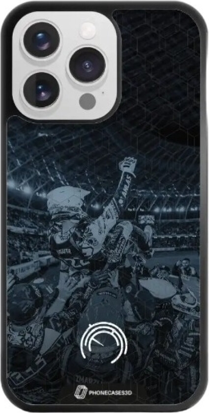 iPhone 13 Pro Norges Motorsportforbund 3D mobildeksel, svart