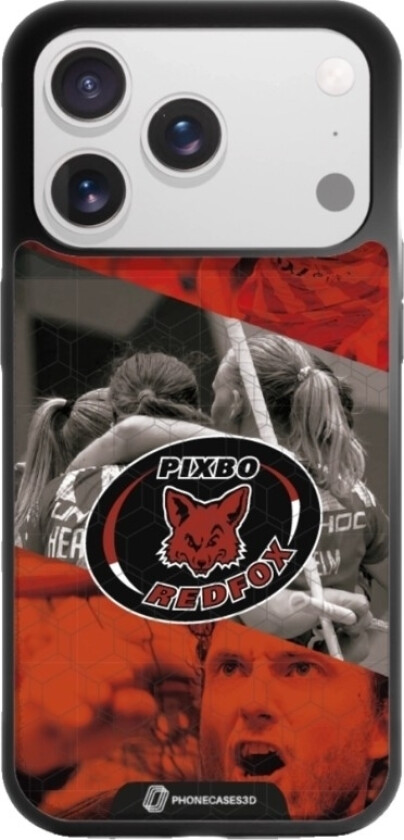 iPhone 17 Pro Max Pixbo IBK 3D mobildeksel, svart