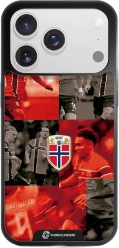 iPhone 17 Pro Max Norges Fotballforbund 3D mobildeksel
