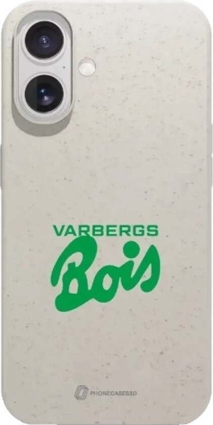 iPhone 17 Varbergs BoIS komposterbart deksel, hvit