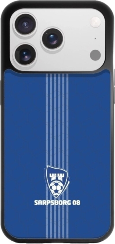 iPhone 17 Pro Sarpsborg 08 3D mobildeksel, svart
