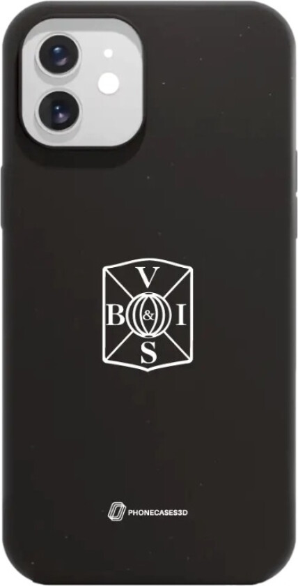 iPhone 12 Varbergs BoIS komposterbart deksel, svart