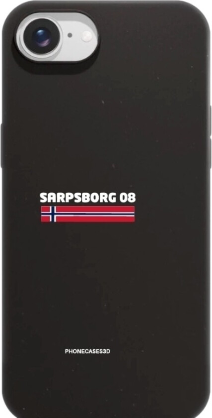 iPhone 16e Sarpsborg 08 komposterbart deksel, svart