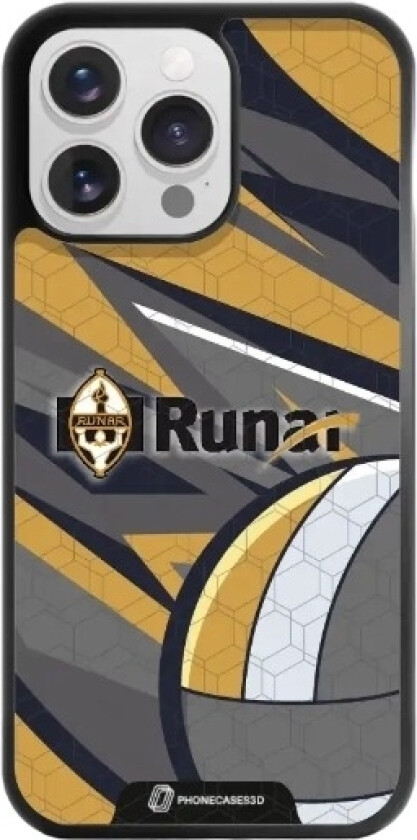 iPhone 16 Pro Max IL Runar 3D mobildeksel, svart