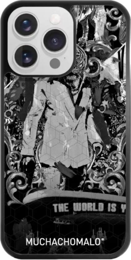 iPhone 13 Pro Muchacho Malo 3D mobildeksel, svart
