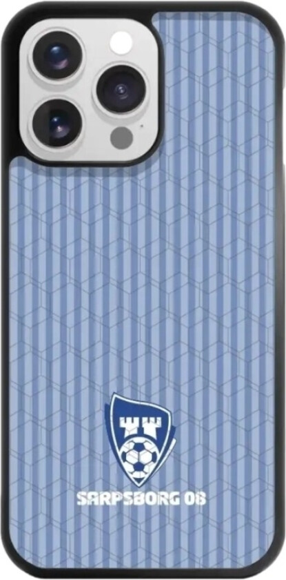iPhone 16 Pro Max Sarpsborg 08 3D mobildeksel, svart