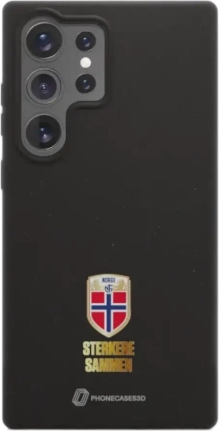 Samsung Galaxy S25 Ultra Norges Fotballforbund komposterbart deksel, svart