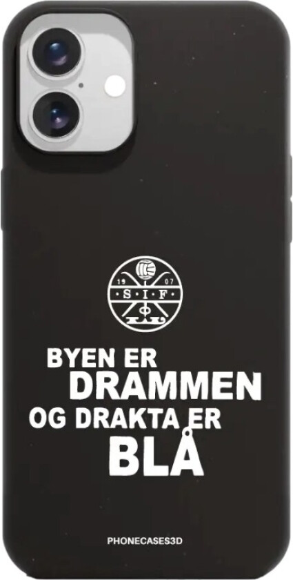 iPhone 16 Plus Strømsgodset komposterbart deksel, svart