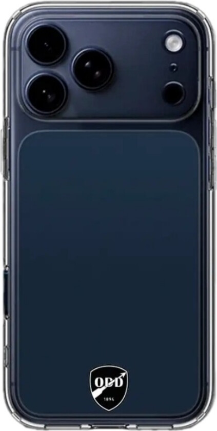 iPhone 17 Pro Max Odds Ballklubb Clear case -mobildeksel, svart