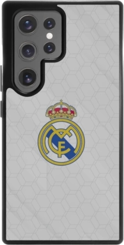 Samsung Galaxy S25 Ultra Real Madrid 3D mobildeksel, svart