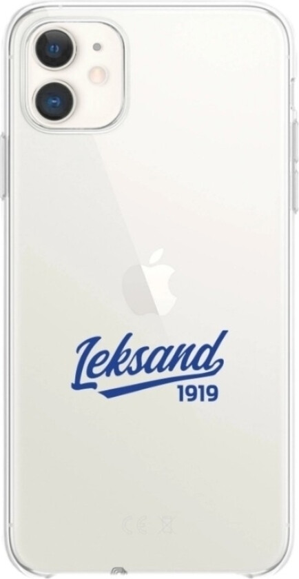 iPhone 11 Leksands IF Clear case -mobildeksel, hvit
