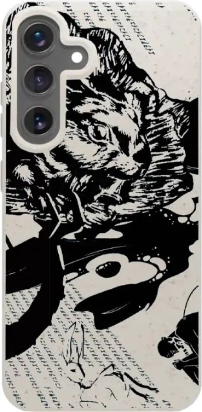 Samsung Galaxy S25+ Muchacho Malo komposterbart deksel, hvit