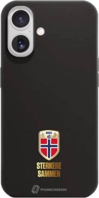 iPhone 17 Norges Fotballforbund komposterbart deksel, svart