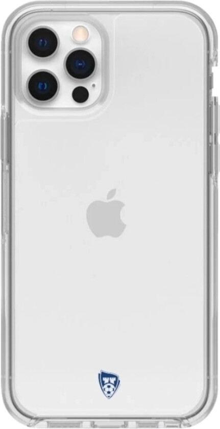 iPhone 12 Sarpsborg 08 Clear case -mobildeksel, hvit