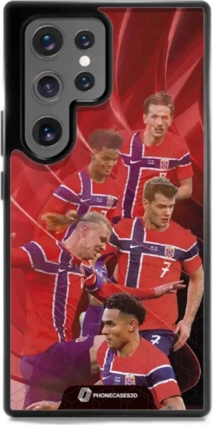Samsung Galaxy S25+ Norges Fotballforbund 3D mobildeksel