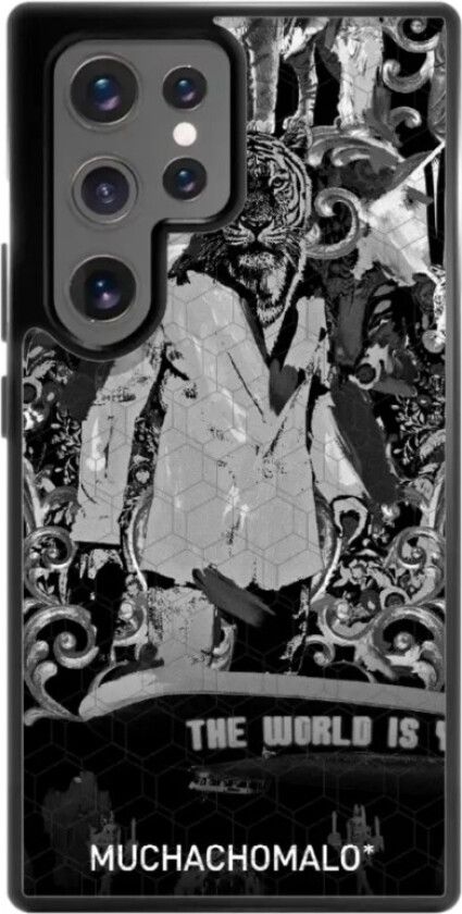 Samsung Galaxy S25+ Muchacho Malo 3D mobildeksel, svart