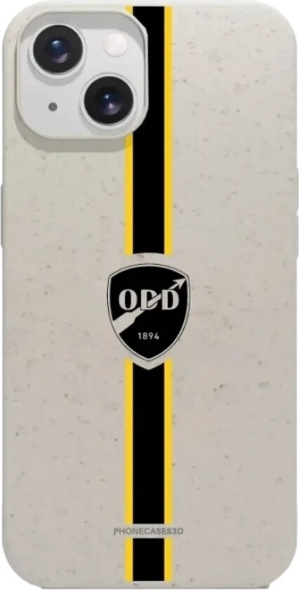 iPhone 15 Odds Ballklubb komposterbart deksel, hvit