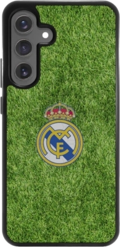 Samsung Galaxy S25+ Real Madrid 3D mobildeksel, svart