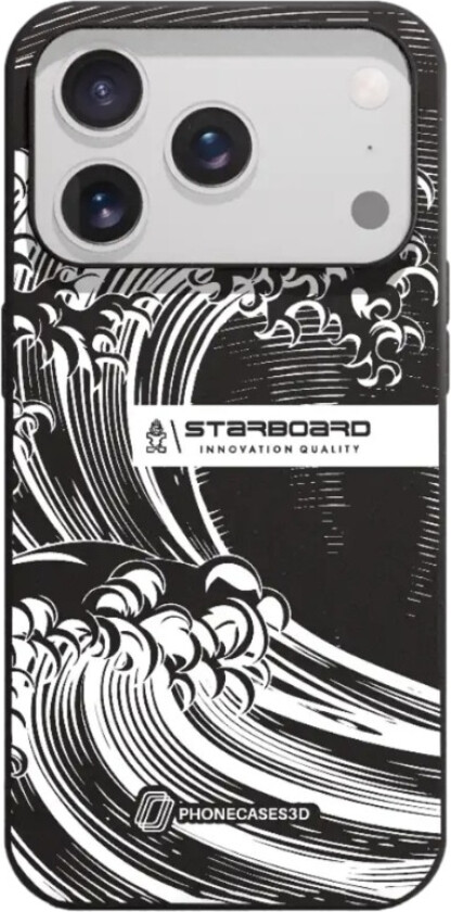 iPhone 17 Pro Max Starboard komposterbart deksel, svart