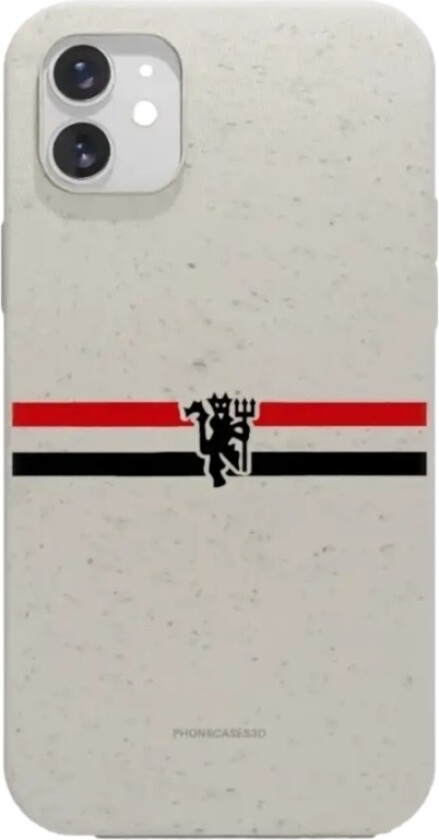 iPhone 11 Manchester United FC komposterbart deksel, hvit
