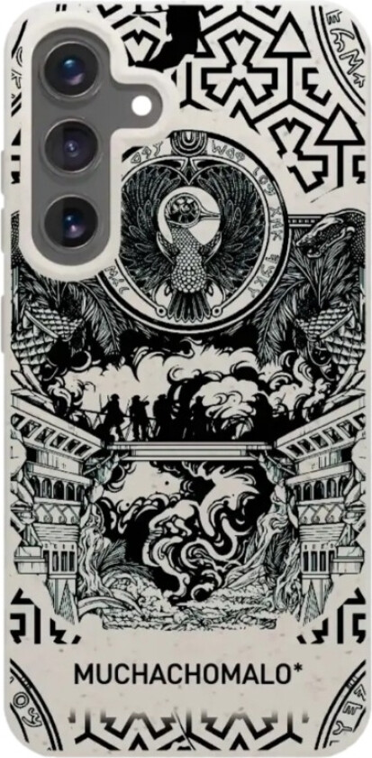 Samsung Galaxy S25+ Muchacho Malo komposterbart deksel, hvit
