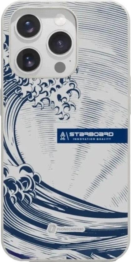 iPhone 15 Pro Starboard komposterbart deksel, hvit