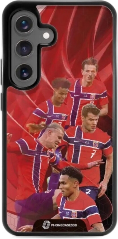 Samsung Galaxy S25 Norges Fotballforbund 3D mobildeksel