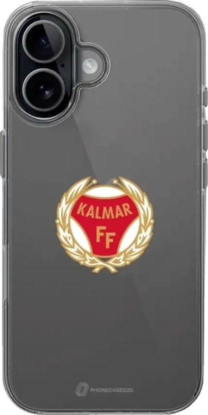 iPhone 17 Kalmar FF Clear case -mobildeksel, svart