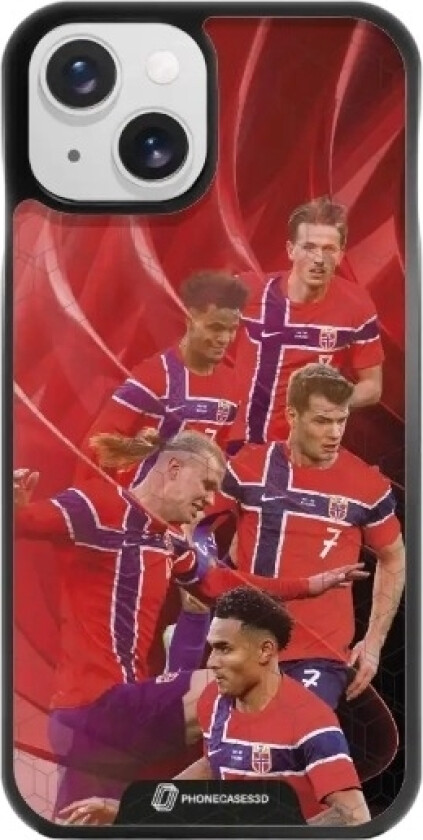 iPhone 15 Norges Fotballforbund 3D mobildeksel