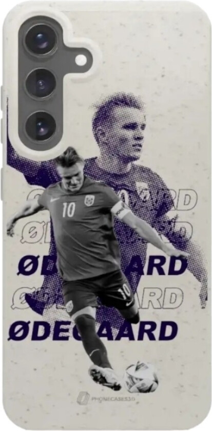 Samsung Galaxy S25+ Norges Fotballforbund komposterbart deksel, hvit