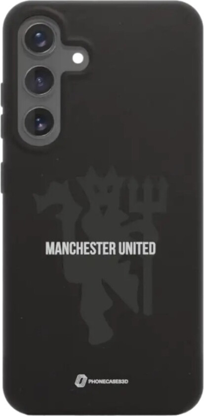 Samsung Galaxy S25+ Manchester United FC komposterbart deksel, svart