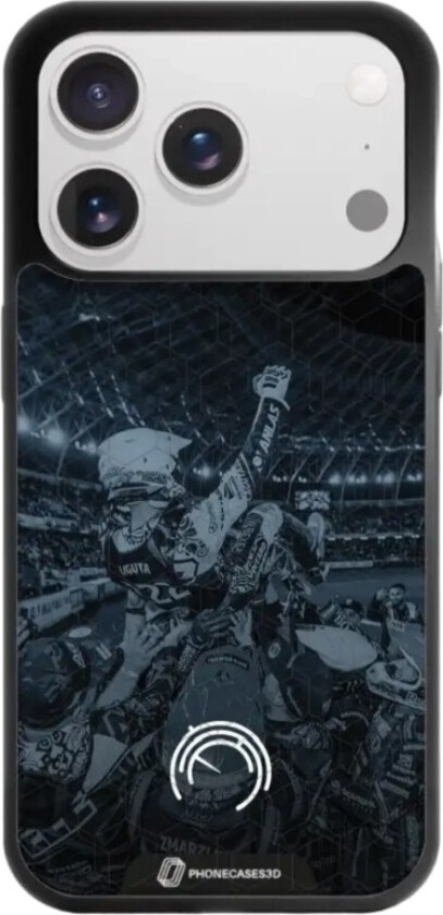 iPhone 17 Pro Max Norges Motorsportforbund 3D mobildeksel, svart