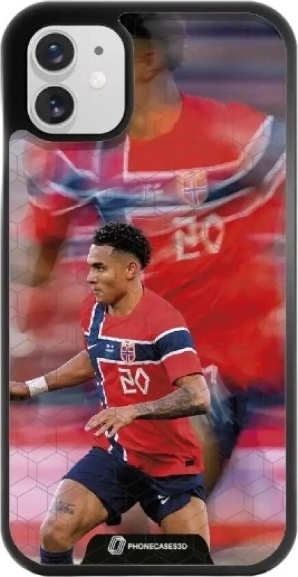 iPhone 11 Norges Fotballforbund 3D mobildeksel