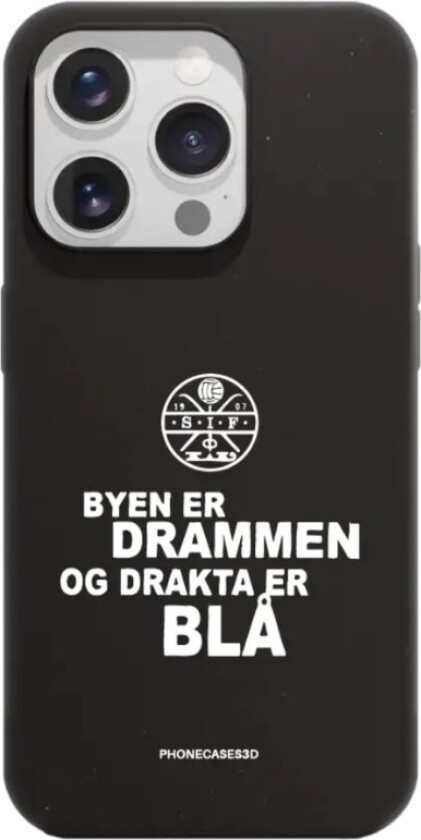 iPhone 16 Pro Strømsgodset komposterbart deksel, svart