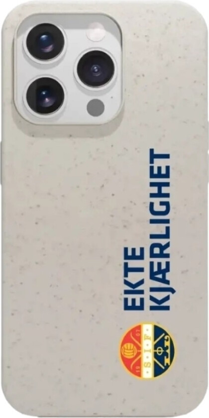 iPhone 15 Pro Strømsgodset komposterbart deksel, hvit