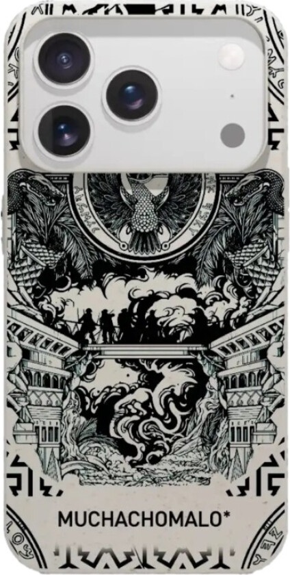 iPhone 17 Pro Muchacho Malo komposterbart deksel, hvit