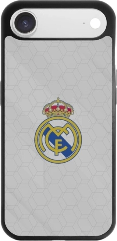 iPhone Air Real Madrid 3D mobildeksel, svart