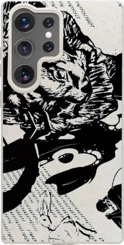 Samsung Galaxy S25 Ultra Muchacho Malo komposterbart deksel, hvit