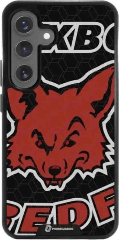 Samsung Galaxy S25 Pixbo IBK 3D mobildeksel, svart