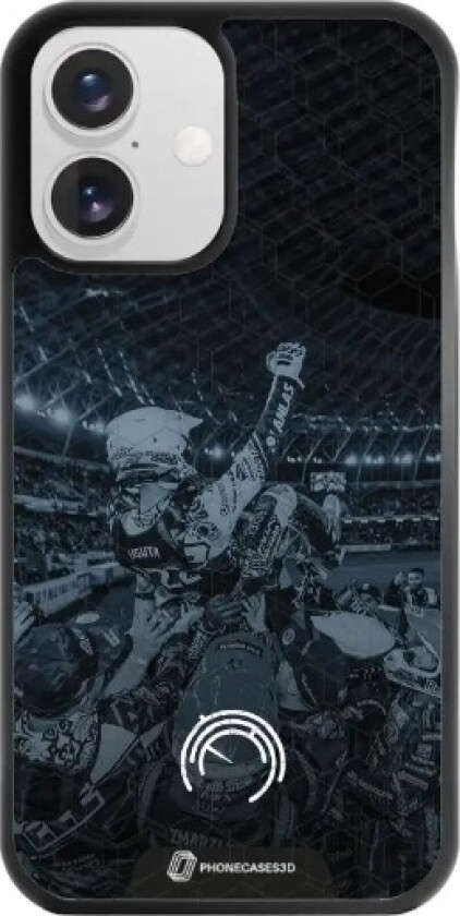 iPhone 16 Norges Motorsportforbund 3D mobildeksel, svart