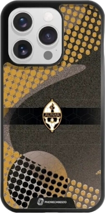 iPhone 16 Pro IL Runar 3D mobildeksel, svart