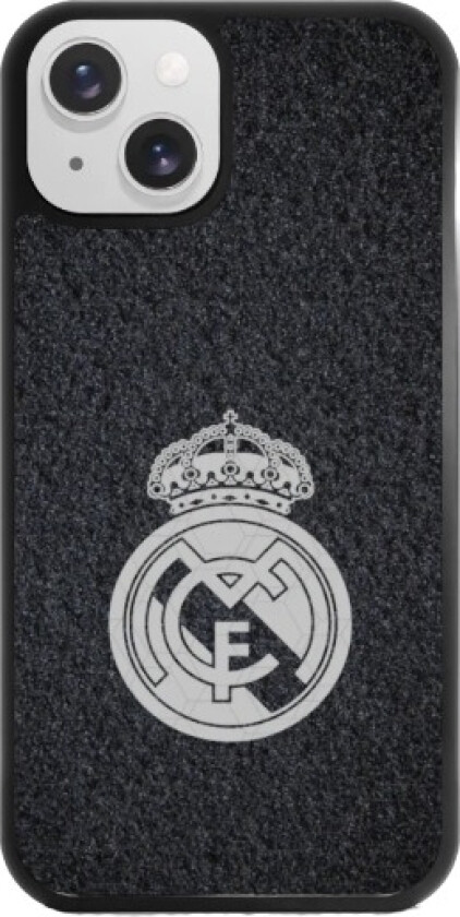 iPhone 13 Real Madrid 3D mobildeksel, svart