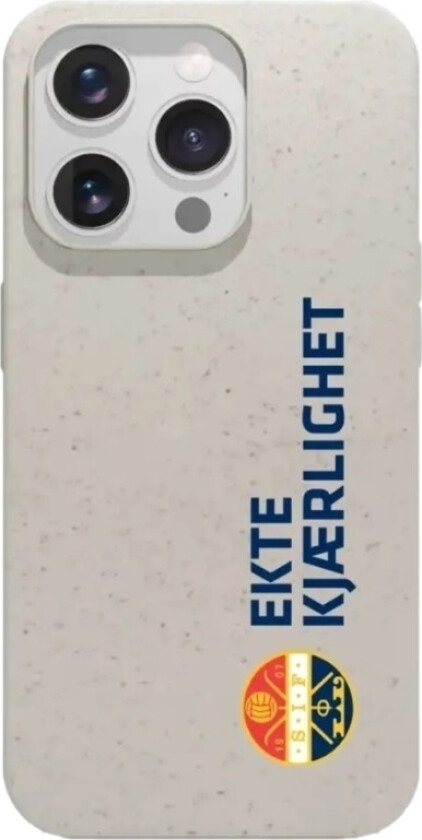 iPhone 16 Pro Strømsgodset komposterbart deksel, hvit