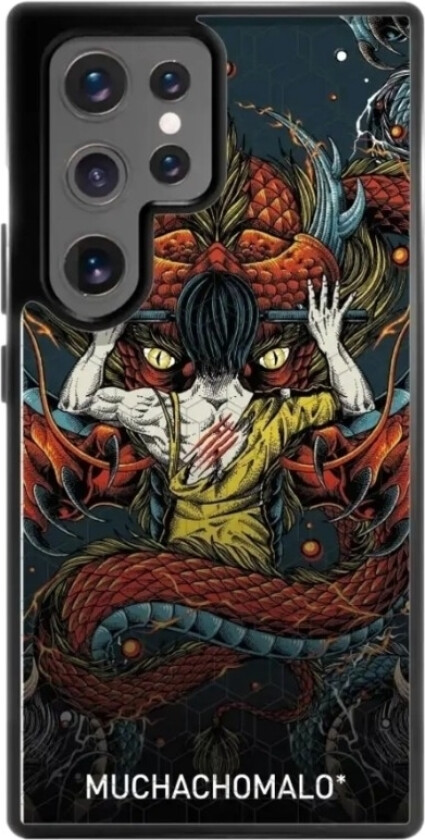 Samsung Galaxy S25 Ultra Muchacho Malo 3D mobildeksel, svart