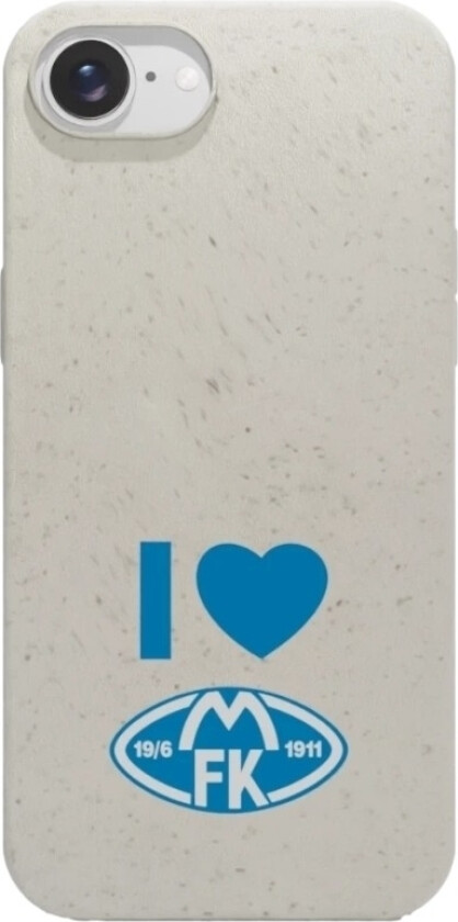 iPhone 16e Molde FK komposterbart deksel, hvit