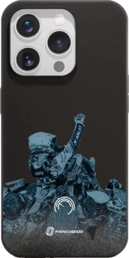 iPhone 15 Pro Norges Motorsportforbund komposterbart deksel, svart