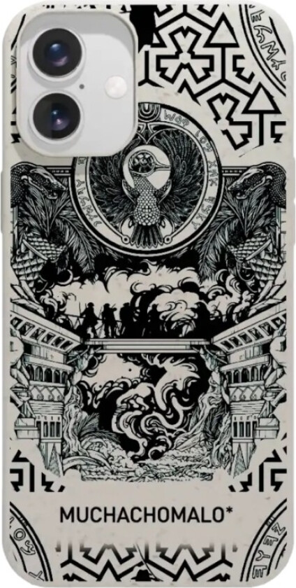iPhone 16 Plus Muchacho Malo komposterbart deksel, hvit