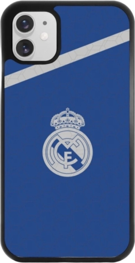 iPhone 11 Real Madrid 3D mobildeksel, svart