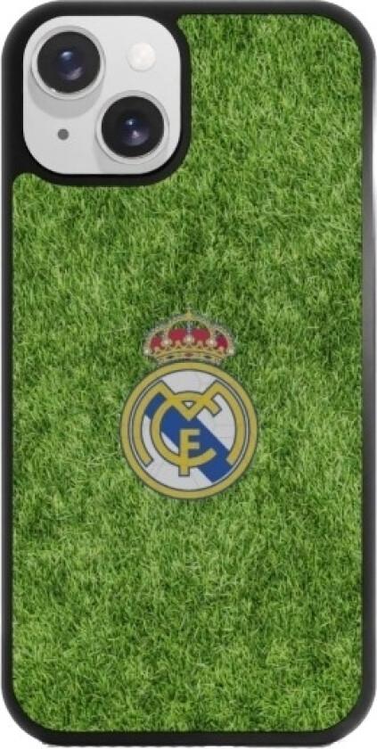 iPhone 14 Real Madrid 3D mobildeksel, svart